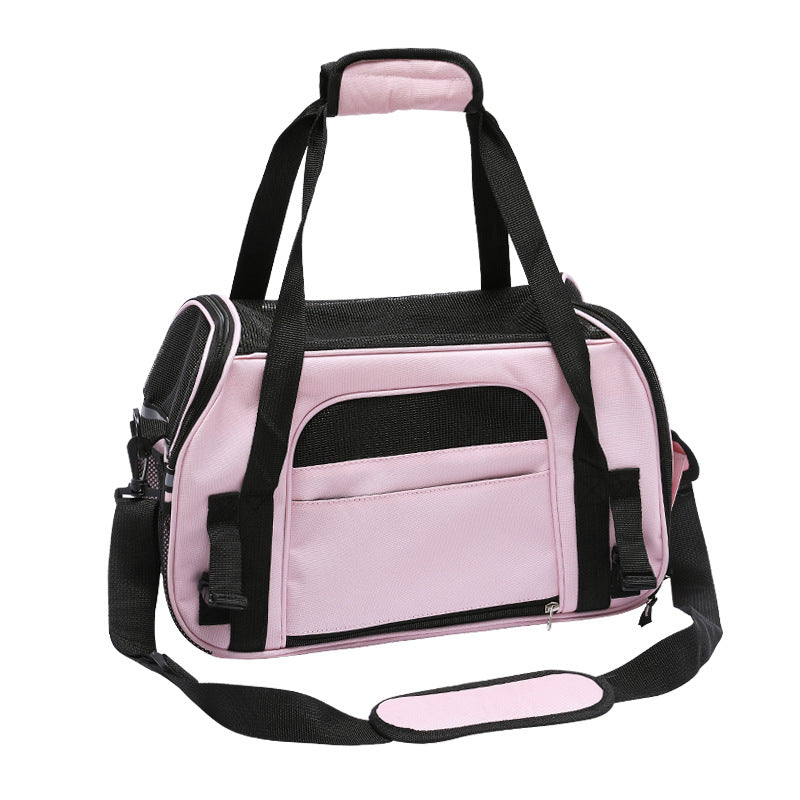 Oxford Cat Carrier Bag – Lightweight Portable Pet Travel Bag for Cats
