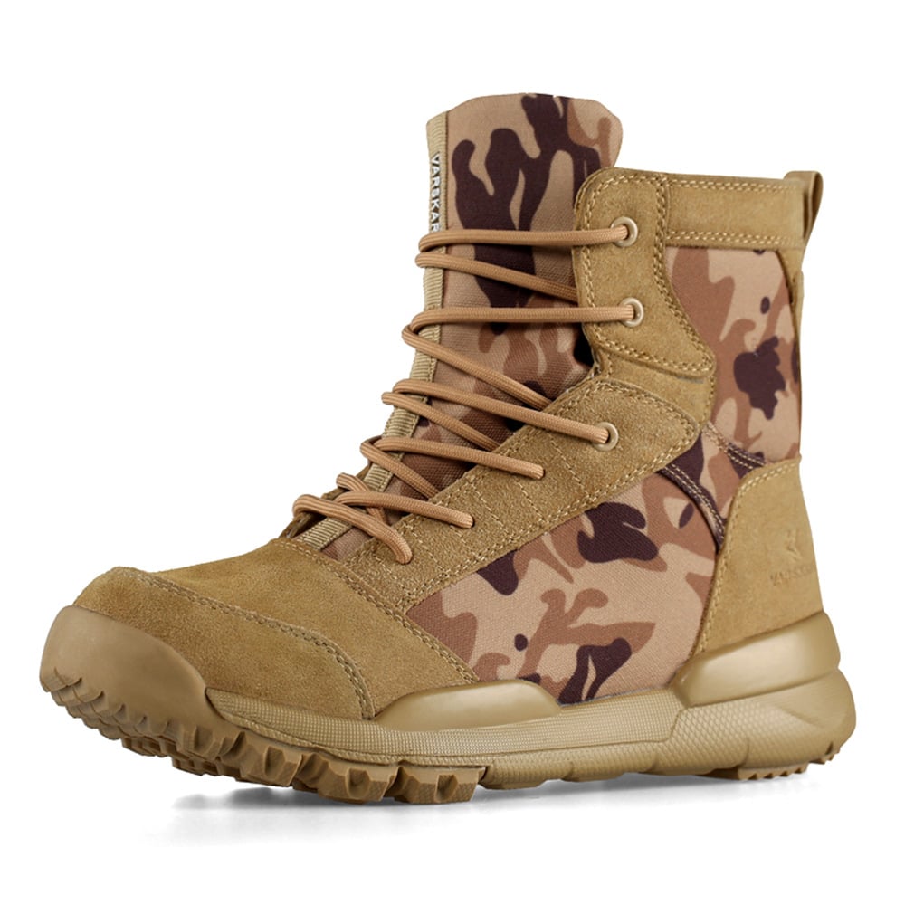 Unisex High-Top Tactical Military Boots – Rugged Casual Footwear