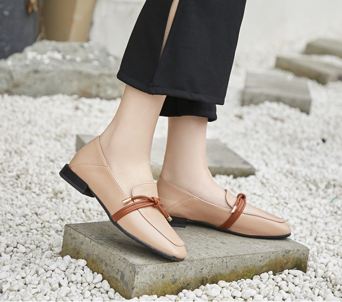 Men’s Square-Toe Slip-On Loafers – Versatile Casual Shoes
