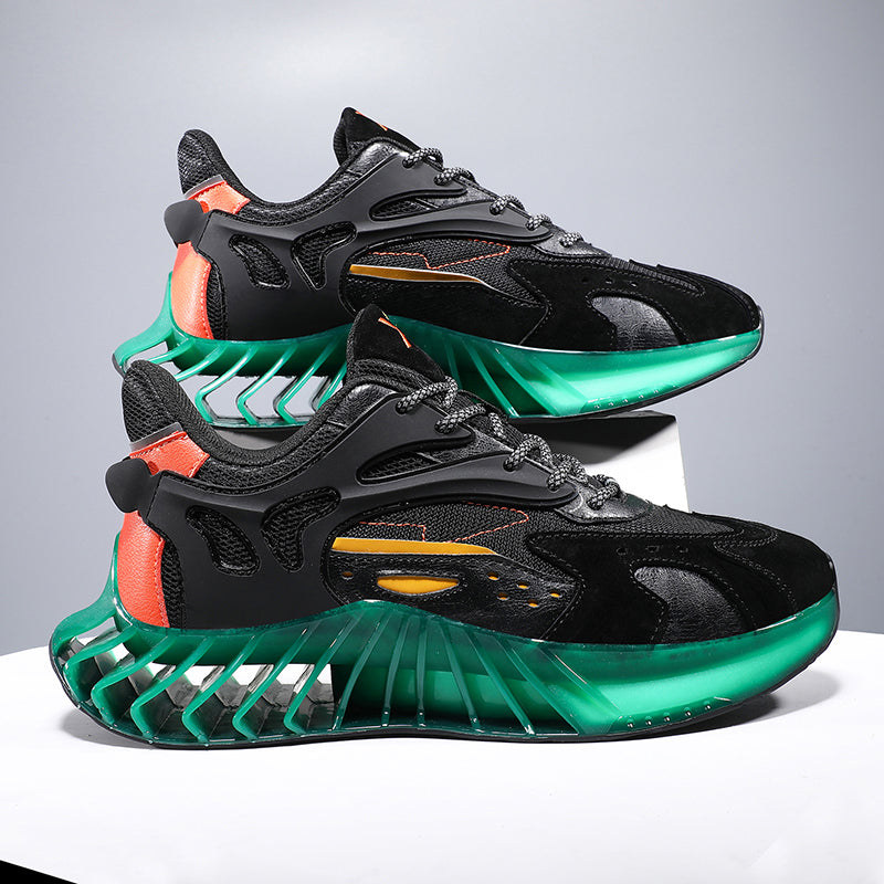 Korean Style Casual High Top Dad Sneakers for Men