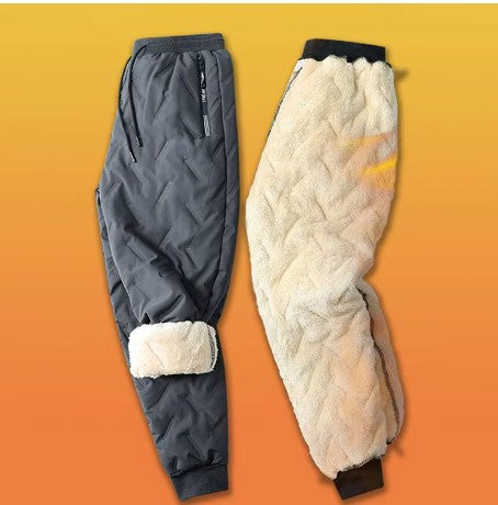 Men’s Plush Thick Fleece Sweatpants – Warm Casual Jogger Pants – USA