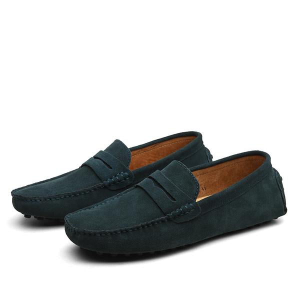 Urban Suede Loafers for Men – Modern Casual Slip-On Shoes