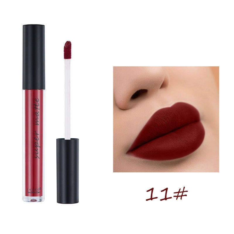 12-Color Waterproof Matte Liquid Lipstick Set