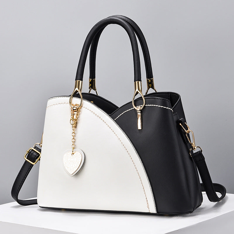 Large Capacity Stylish Shoulder Bag for Women – Spacious Polyester Handbag for Work, Shopping & Everyday Use