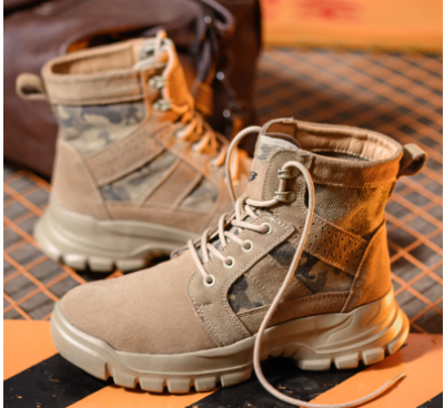Unisex High-Top Tactical Military Boots – Rugged Casual Footwear