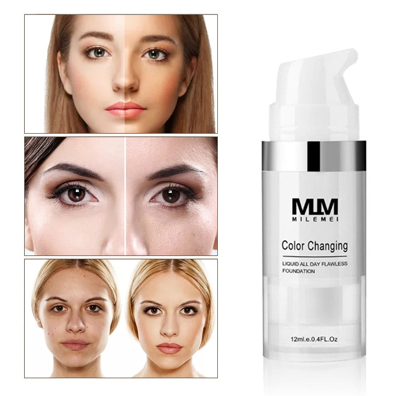 Moisturizing Liquid Foundation & Concealer – Hydrating Face Makeup