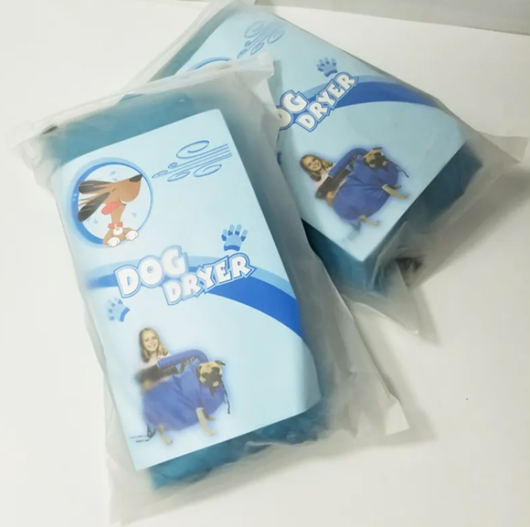 Dog Hair Dryer Bag – Oxford Cloth Pet Drying Kit for Small to Large Dogs