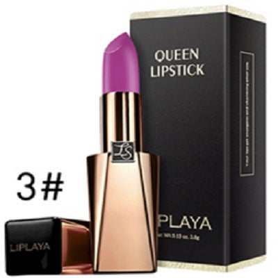 Luxury Platinum Waterproof Matte Lipstick in 6 Colors