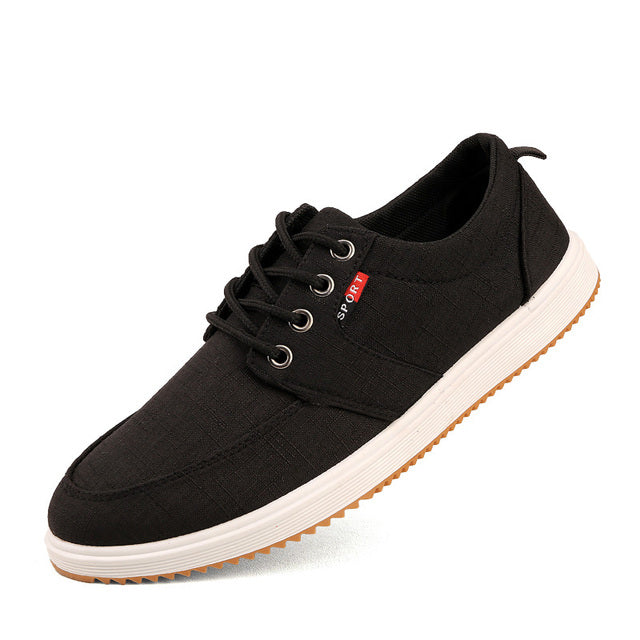 Men’s Breathable Linen Moccasin Loafers – Casual Slip-On Shoes