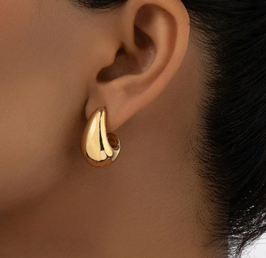 Vintage Teardrop Earrings for Women – Elegant Retro Statement Jewelry