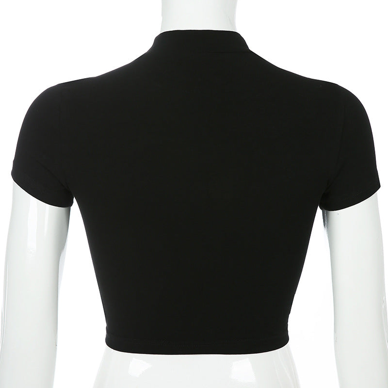 BF Crop Short Sleeve T-Shirt for Women - Summer 2019