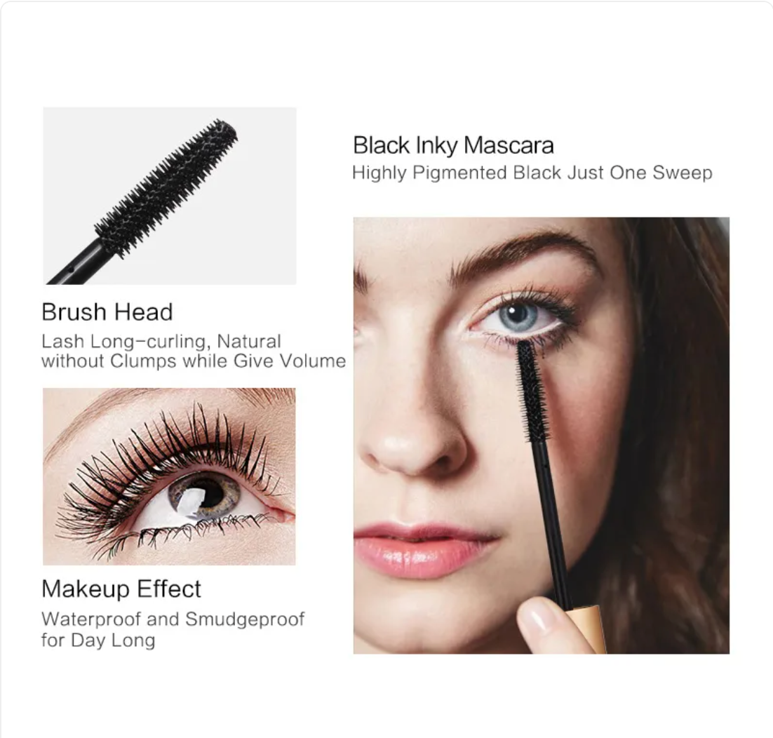 Gold Tube Curling Mascara – Long-Lasting Lifted & Naturally Curled Lashes