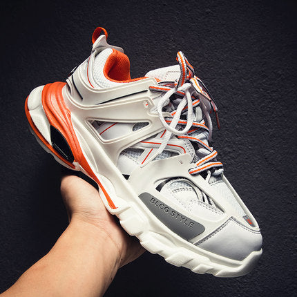 Paris Street Style Chunky Sneakers for Men (Thick Sole)
