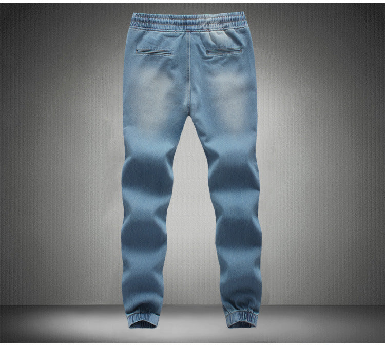 Men’s Plus Size Stretch Denim Jogger Pants – Comfortable Casual Jeans – USA