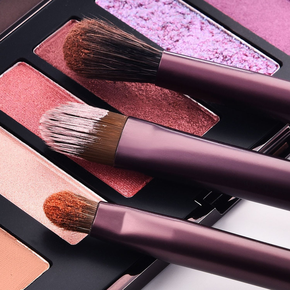 12-Piece Beginner Makeup Brush Set with Animal Hair