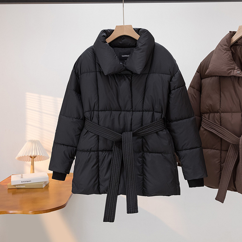 Women’s Puffer Jacket – Warm Casual Winter Quilted Coat