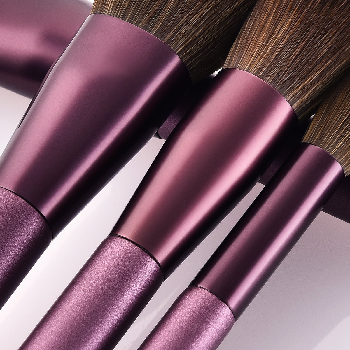 12-Piece Beginner Makeup Brush Set with Animal Hair