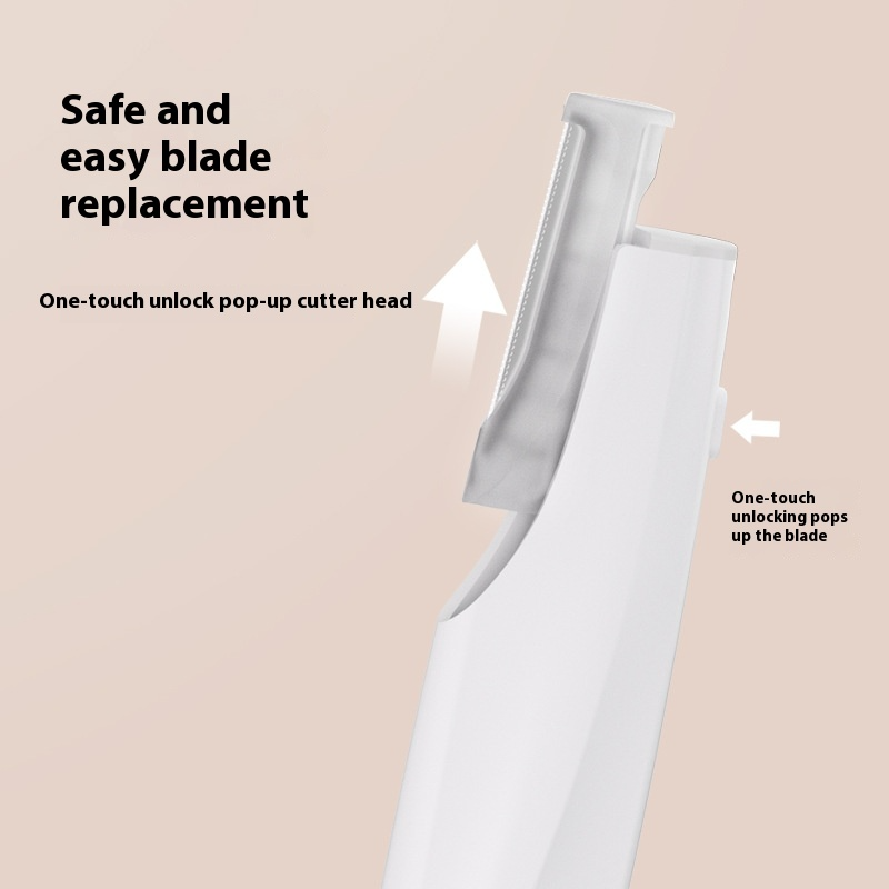 Mini Facial Hair & Dead Skin Remover – Portable Peach Fuzz & Exfoliating Beauty Tool