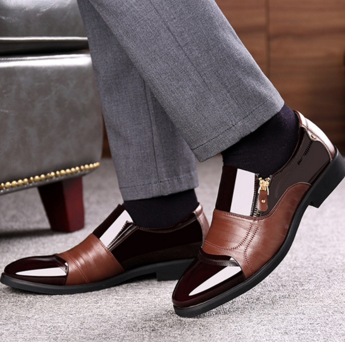 Men’s Casual Leather Loafers – Classic Everyday Shoes