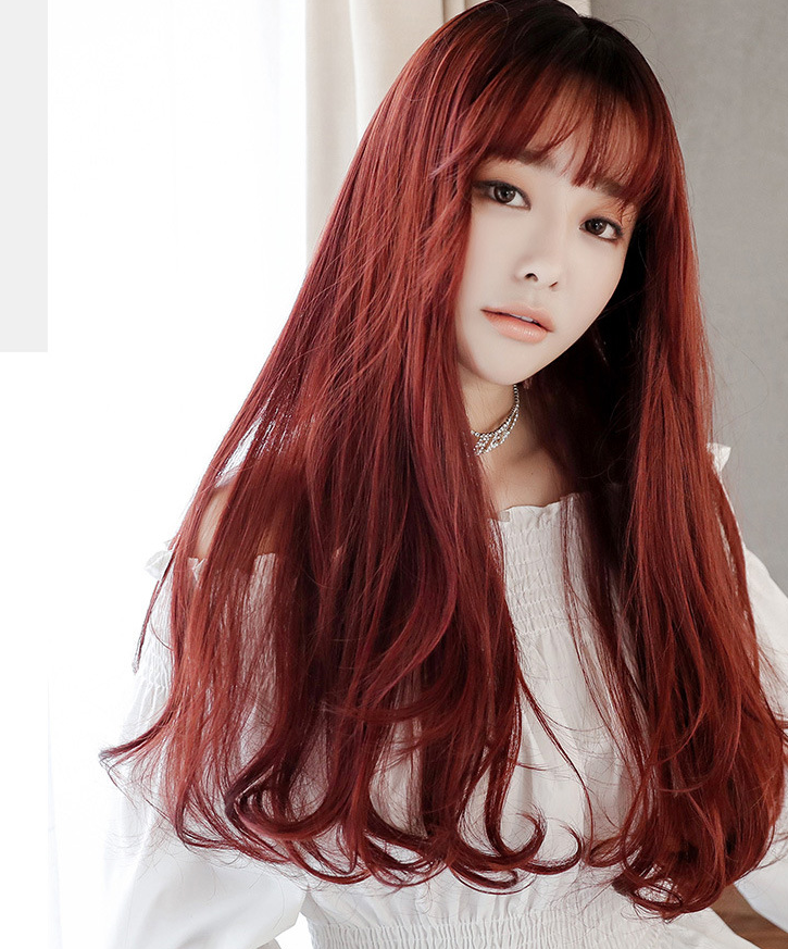 62cm Realistic Long Wavy Curly Human Hair Wig for Women – Natural Glamorous Style