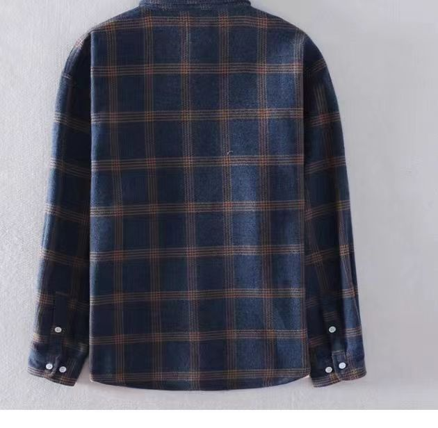 Men’s Classic Plaid Flannel Shirt – Casual Long Sleeve Layering Shirt, S–3XL