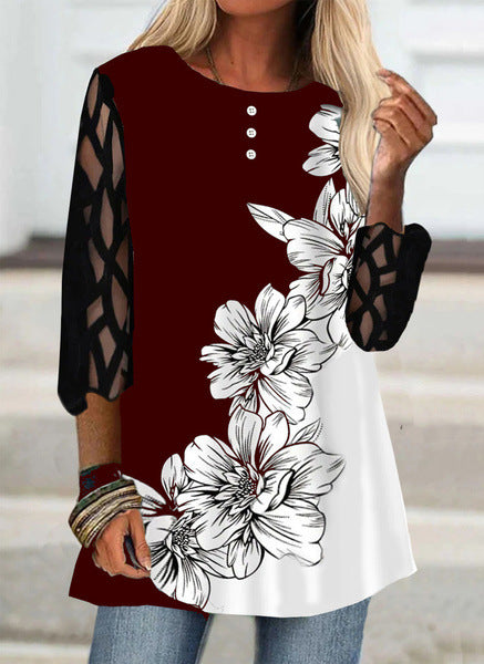 Fashionable Loose Casual T-Shirt for Women