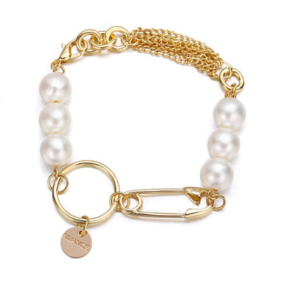 Irregular Pearl Bracelet for Stylish Women