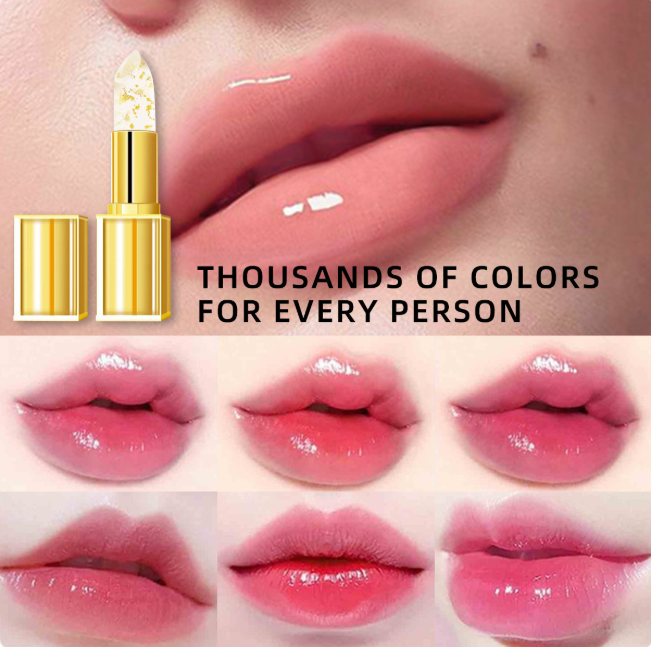 Anti-Smudge Color-Changing Lipstick