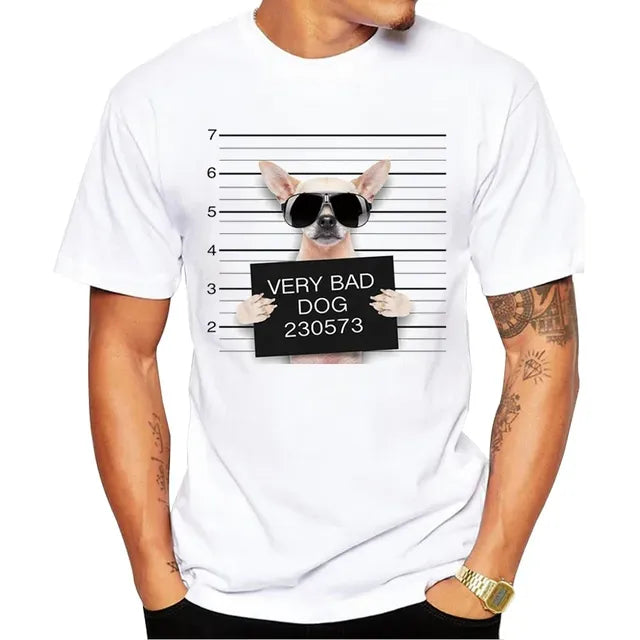 Men’s French Bulldog Graphic T-Shirt – Breathable Casual Dog Lover Tee, S–5XL