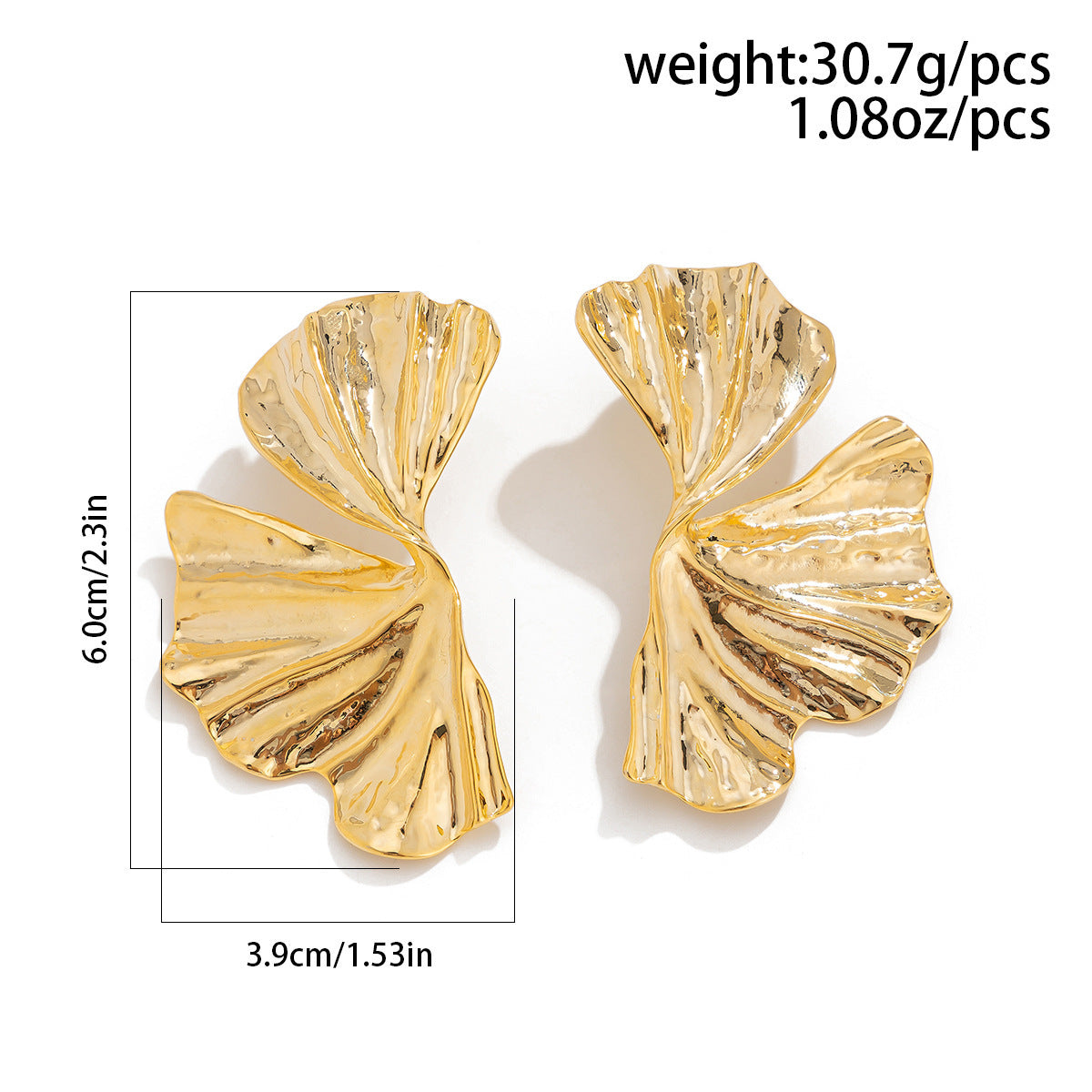 Flower Pattern Earrings for Women – Elegant Floral Statement Jewelry
