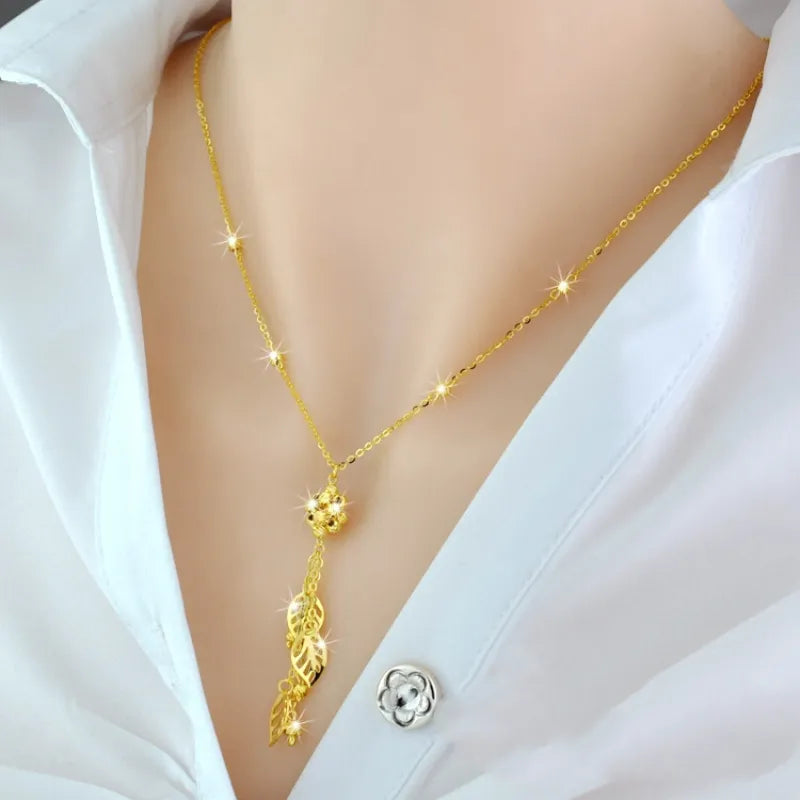 925 Silver Tassel Pendant Necklace