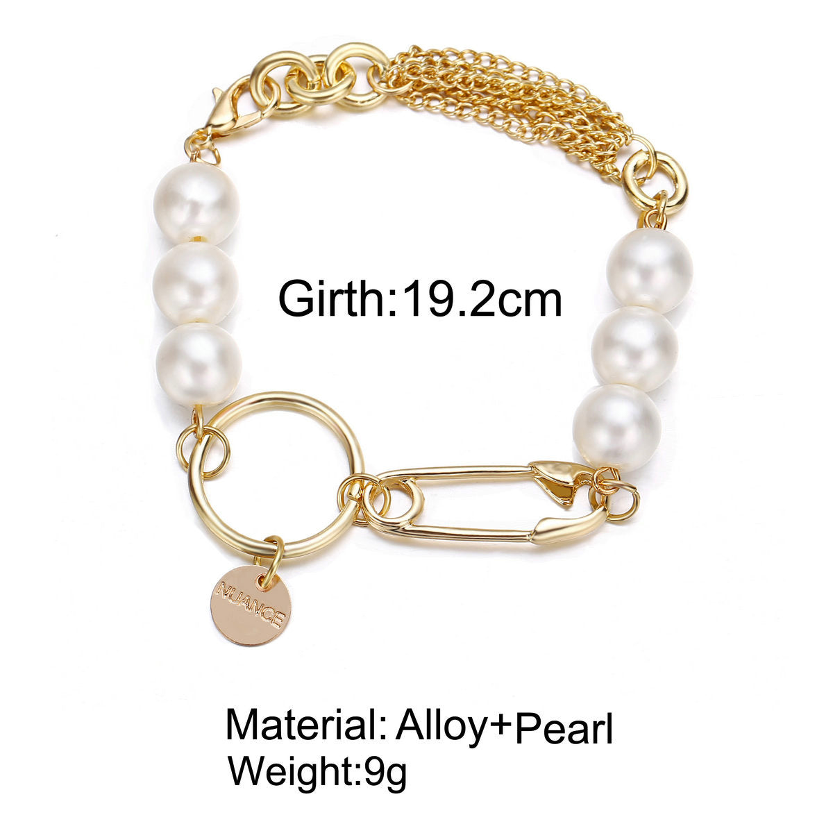 Irregular Pearl Bracelet for Stylish Women