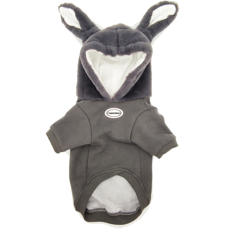 Cozy Fleece Dog Sweater – Warm Cotton Pet Clothing for Cold Weather
