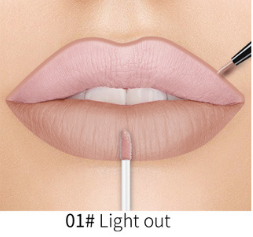 Matte Liquid Lipstick and Lip Liner Double Pen