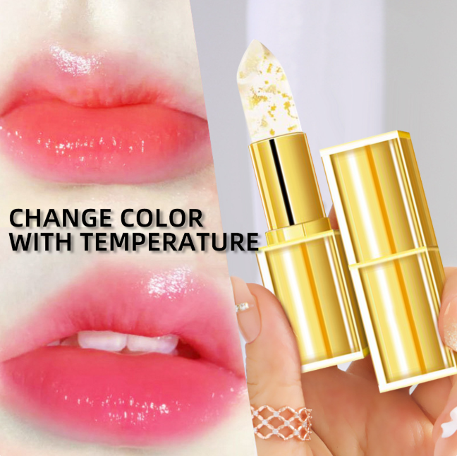 Anti-Smudge Color-Changing Lipstick