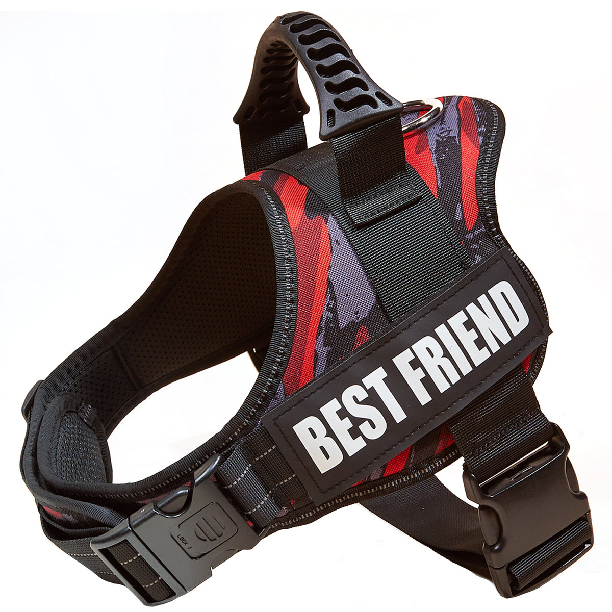 Adjustable Nylon Dog Chest Harness – Secure No-Pull Style Harness for Small to Large Dogs