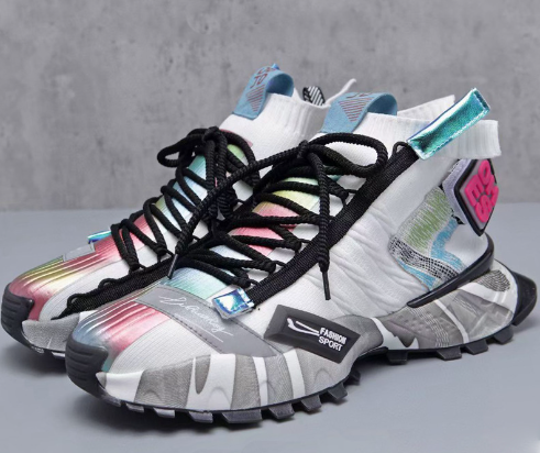 Men's Spring Fashionable Basketball & Running Sneakers
