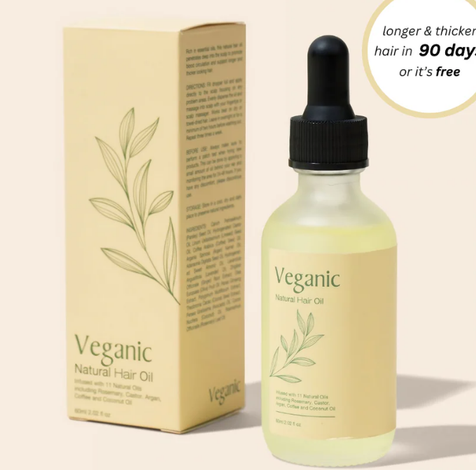 Natural Rosemary Hair Oil – Hair Growth & Scalp Care Essential Oil