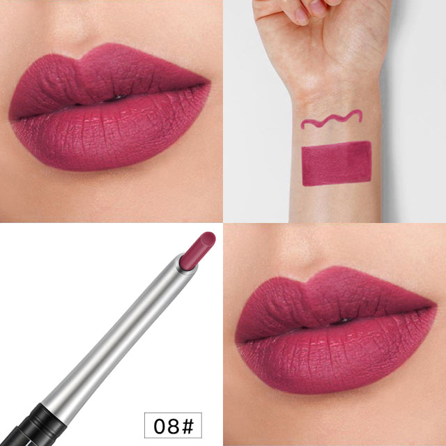Matte Lip Liner and Eye Shadow Pencil - 17 Colors