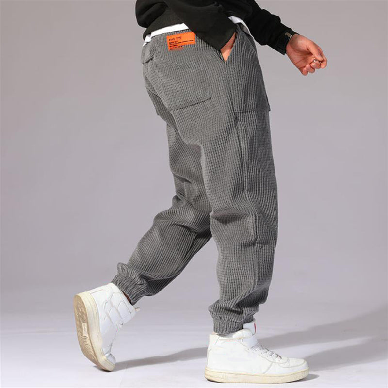 Men’s Stretchy Loose Jogger Pants – Casual Stylish Trousers