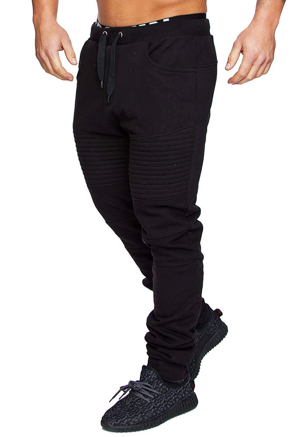 Men’s Hip Hop Striped Sports Pants – Casual Streetwear Trousers