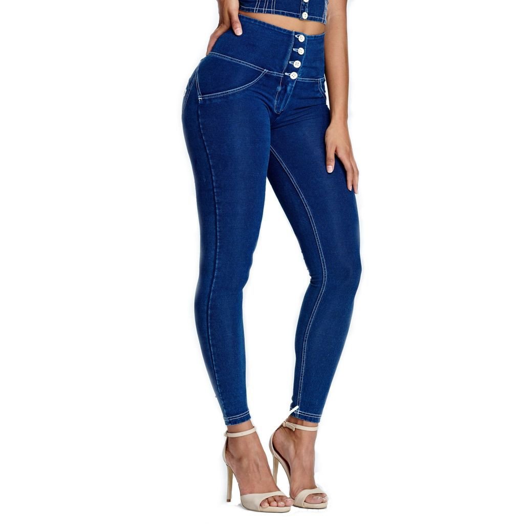 each Hip Jeans for Women – High-Waisted Skinny Butt-Lift Denim