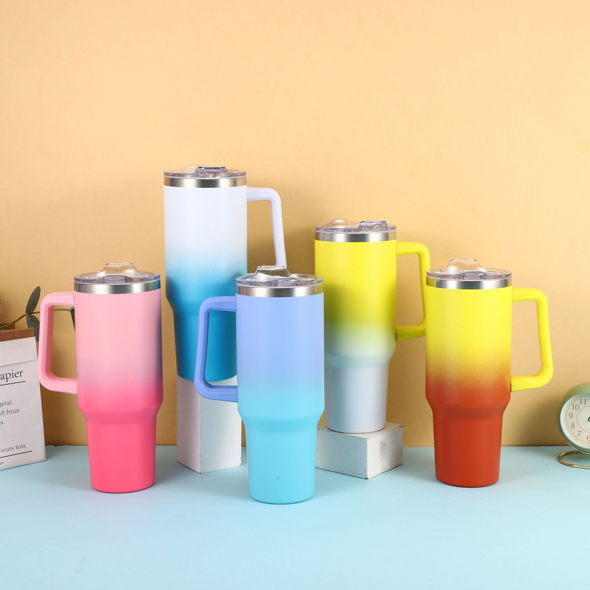 40oz Stainless Steel Large Capacity Cup – Insulated Travel Tumbler