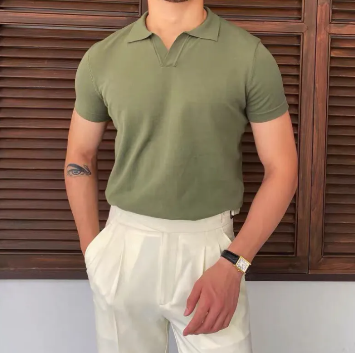 Men’s 100% Cotton Slim T-Shirt – Short Sleeve Casual Everyday Tee