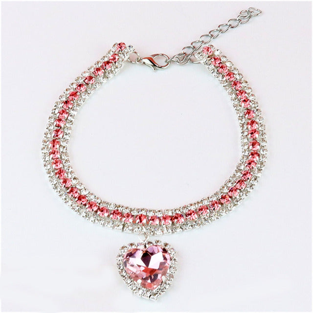 Bling Rhinestone Cat Collar – Sparkling Lightweight Collar for Kittens & Cats