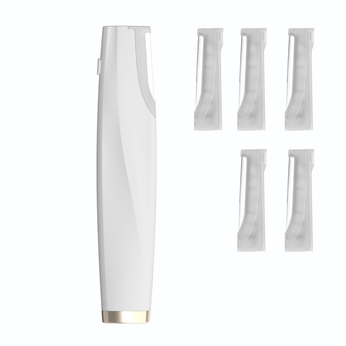 Mini Facial Hair & Dead Skin Remover – Portable Peach Fuzz & Exfoliating Beauty Tool