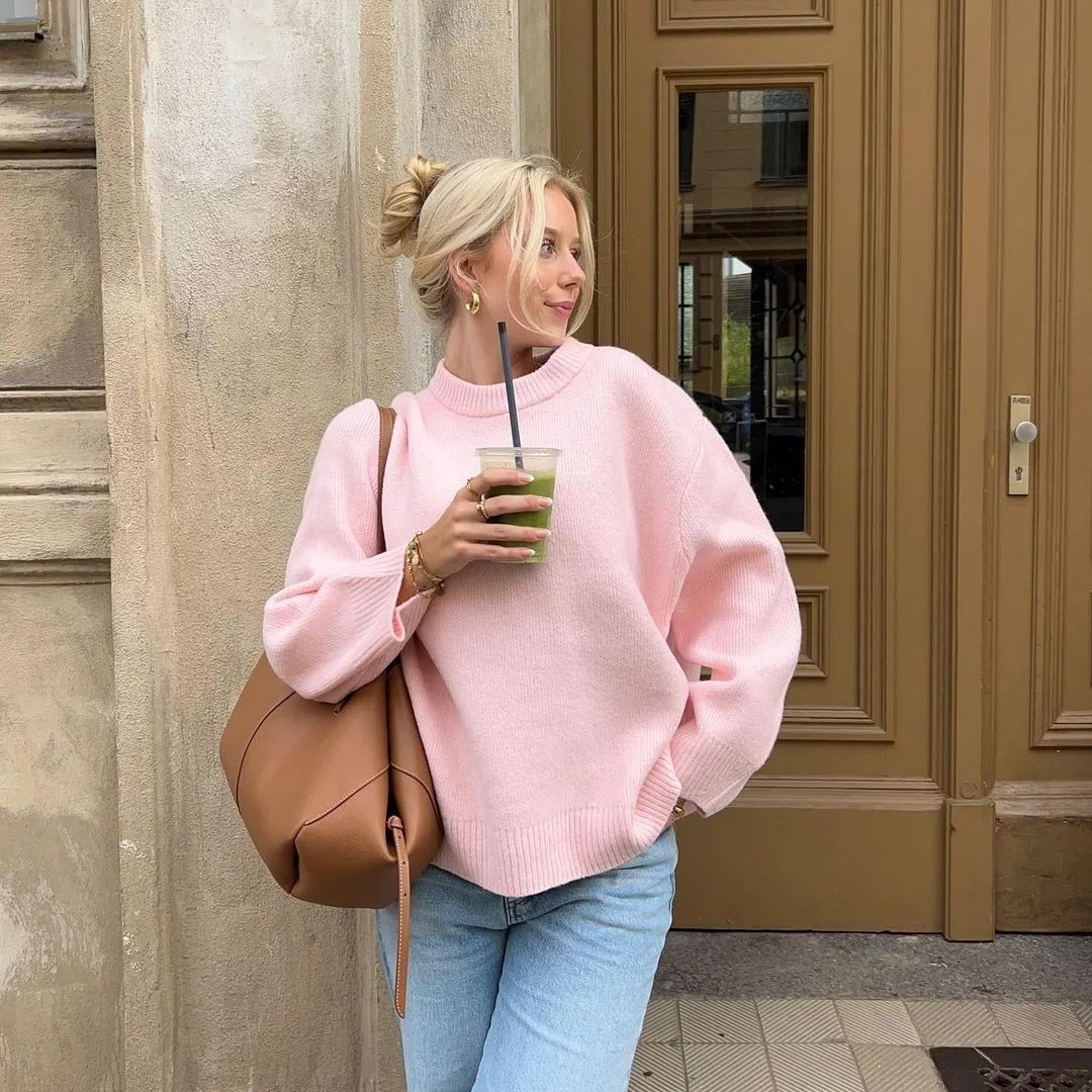 Women’s Loose Long Sleeve Top – Casual Relaxed Fit Everyday Shirt