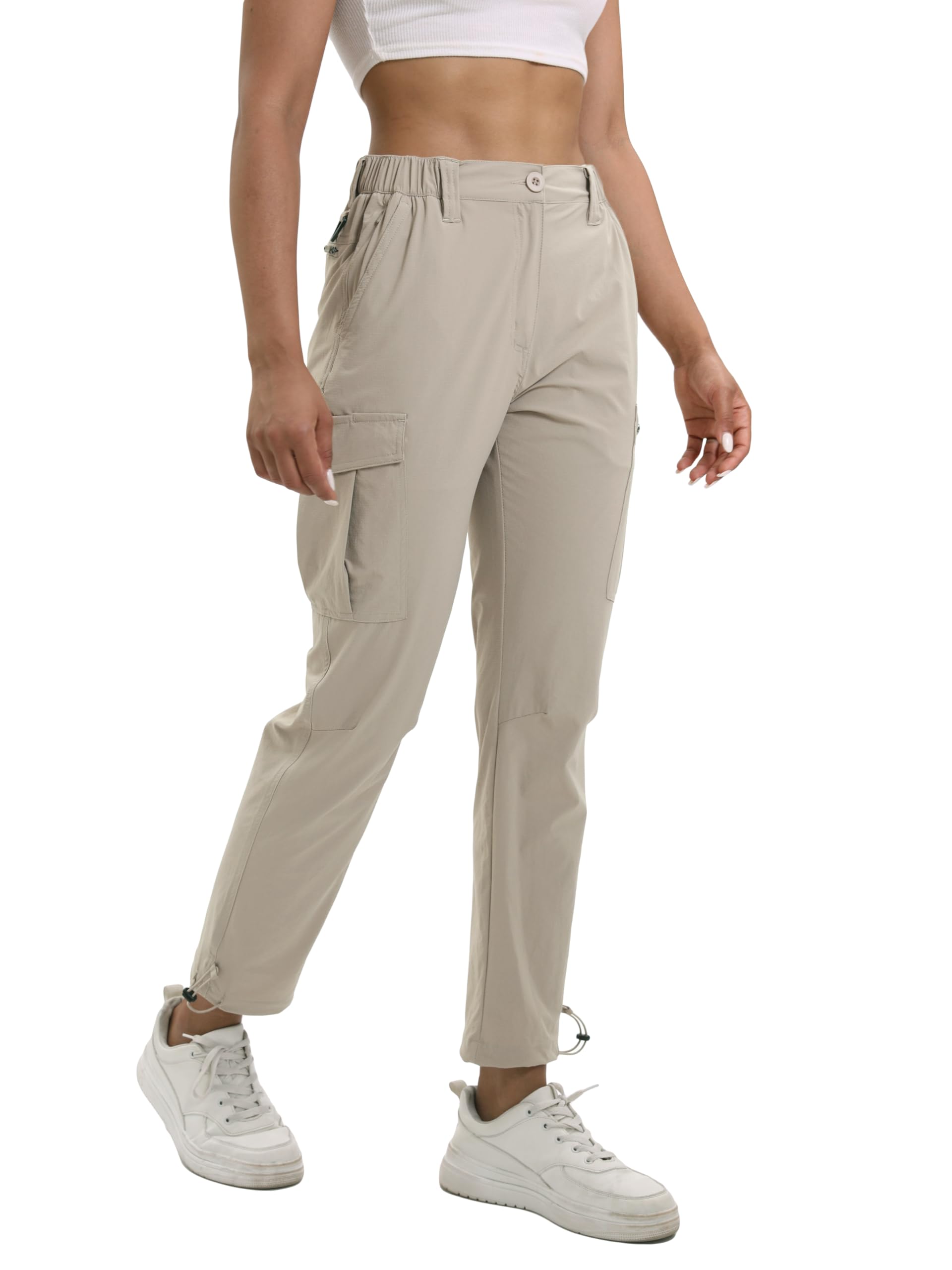 NATUVENIX Hiking Pants for Women – Lightweight Quick-Dry Cargo Pants