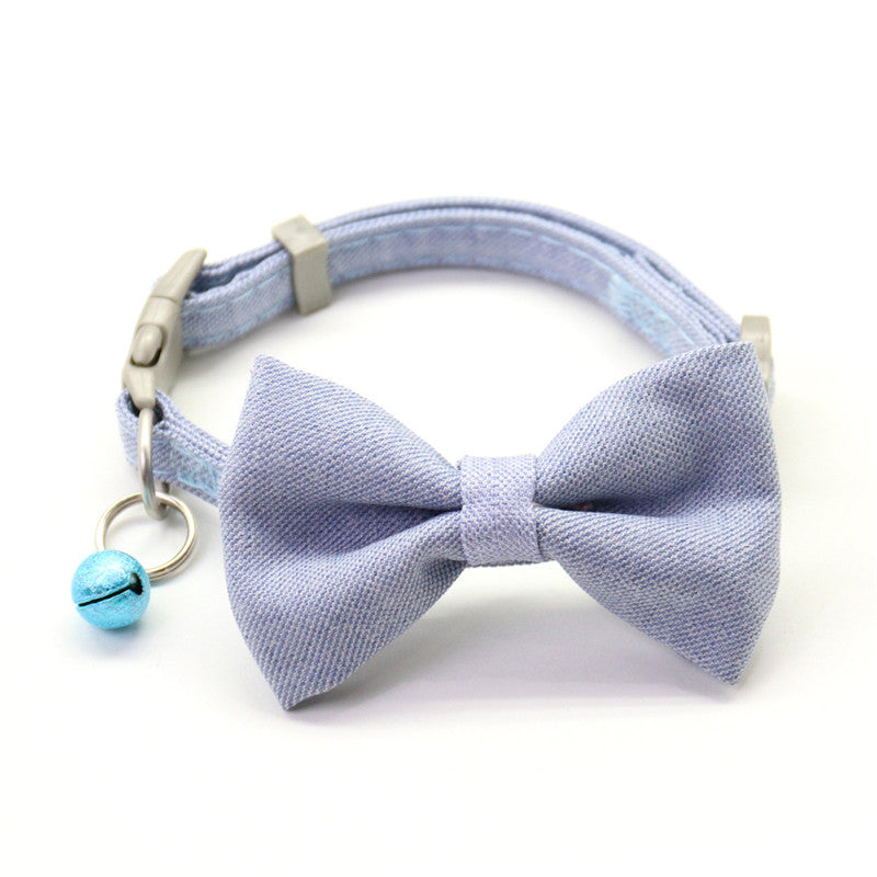 Adjustable Pet Collar & Leash Set with Bell – Nylon Walking Set for Small Dogs & Cats