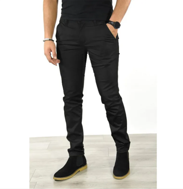 Everyday Men’s Classic Fit Casual Trousers – Versatile Straight-Leg Pants